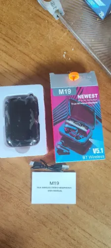 Fone de ouvido via Bluetooth M19