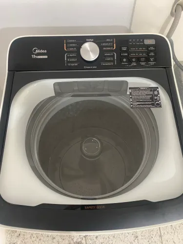 Máquina de lavar Midea 15kg Wave Agitator - apenas 9 meses de uso
