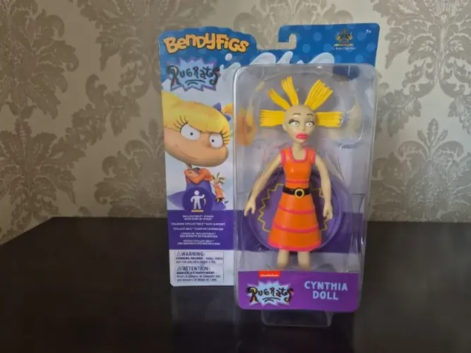 Boneca Cynthia Doll. Rugrats. Bendyfigs The Noble Collection