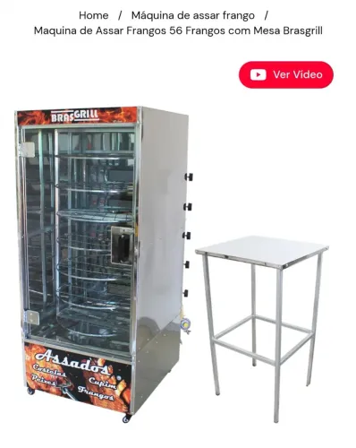 Aluguel de equipamentos gastronómico