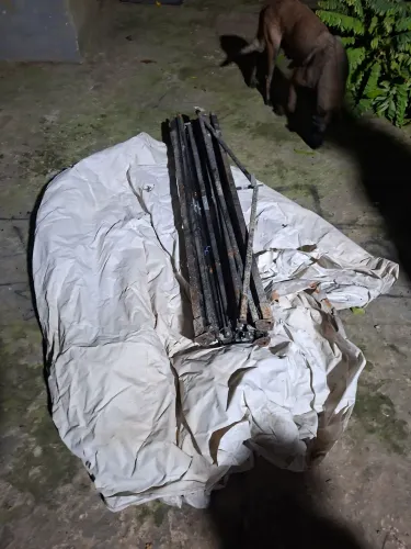 Tenda branca 3x3 de alumínio