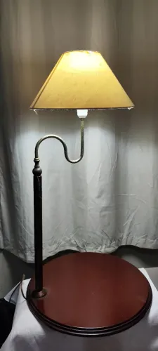 Antigo Abajur Luminária Vintage de Mesa