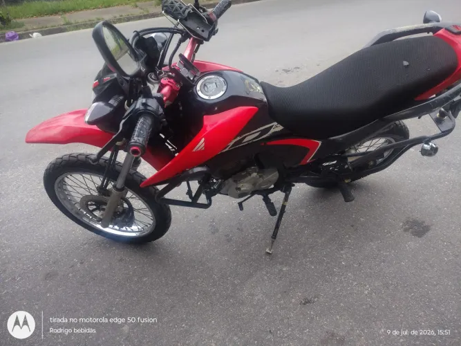 *67 só o zap moto Honda 160 Bros único dono toda quitada pneus novos tração novas