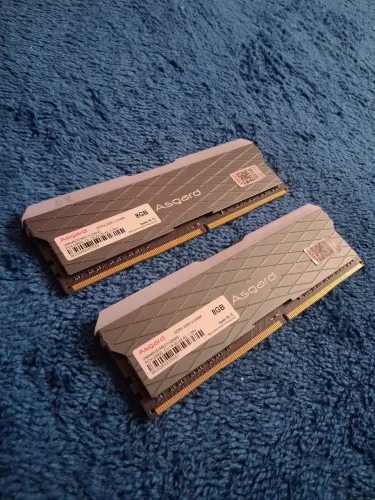 Memória RAM DDR4 Asgard 16GB RAM (2x8gb)