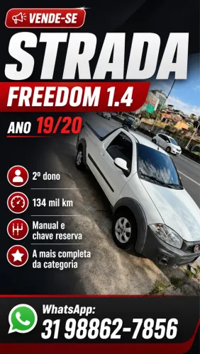 Fiat Strada Freedom 1.4 Flex 8V CS 2020