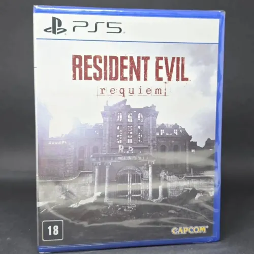 Jogo Resident evil requiem super game de ps5.