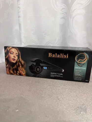 Modelador de Cachos Automático Balalisi Perfect Curl - Bivolt - Impecável na Caixa