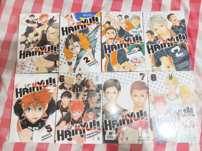 Coleção Haikyuu!! Edição Big do 1 ao 8.