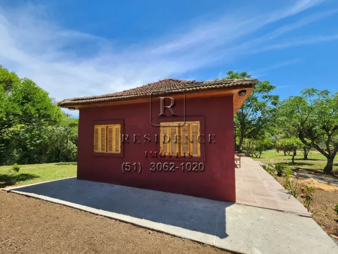 Sítio para venda ou locação em Viamão-RS, bairro Branquinha: 1 quarto, 3 salas, 1 banheiro