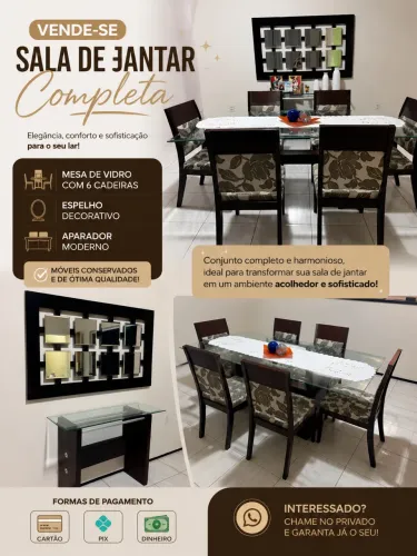 SALA DE JANTAR COMPLETA