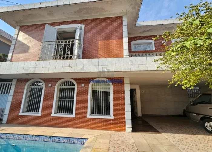 Casa à venda 5 quartos piscina Vila Belmiro Santos/SP