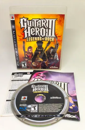 Guitar Hero 3 Legends of Rock - Original - PS3
