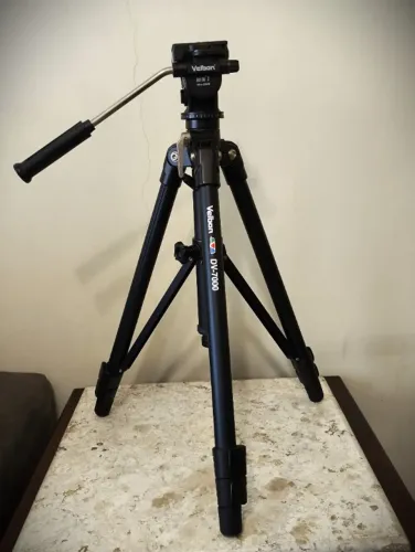Tripé Velbon Dv-7000 Hidr. Excelente Estado A+ (Usado)