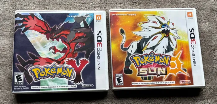 Jogos Pokemon (Sun e Y) 3DS