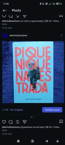 Piquenique na Estrada - Capa Dura