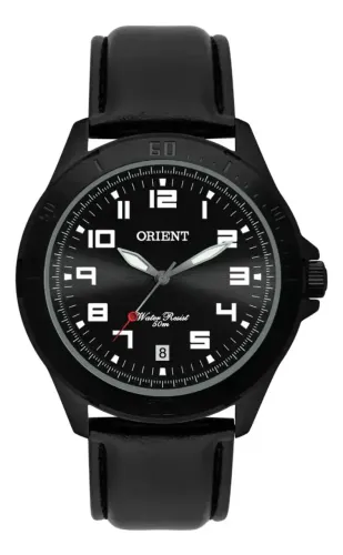 Relógio Orient pulseria de couro. Novo, nota fiscal e garantia do fabricante. Original.