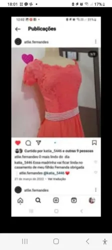 Vestido para qualquer tipo de festa social 