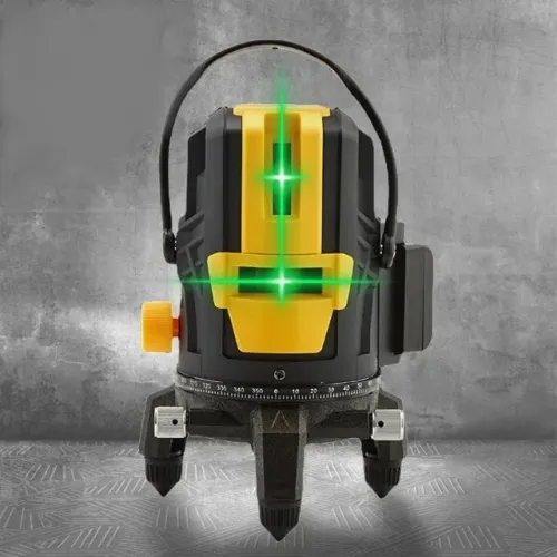 Nível Laser Profissional Trena Eletrônica 2 Linhas BOM-6210