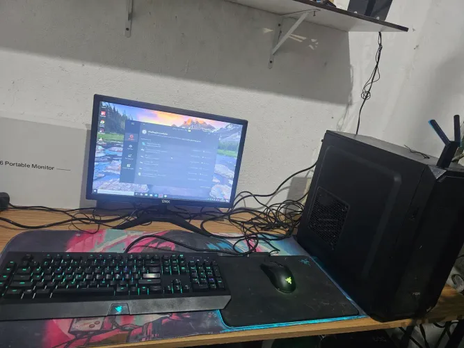 Pc gamer completo  pra hoje 