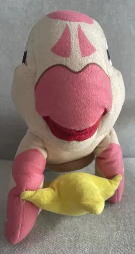 Boneco Tartaruga de Pelúcia Projeto Tamar. Necessita Lavagem