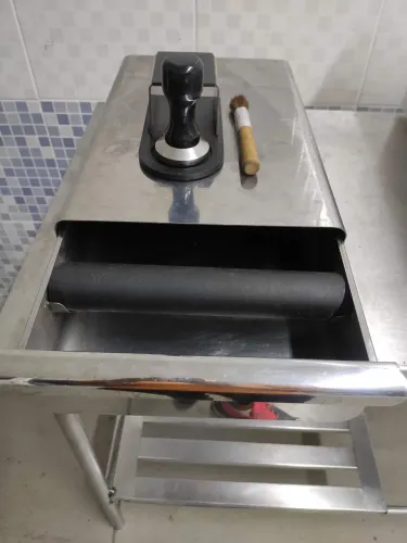 Gaveta para máquina de café com Tamper