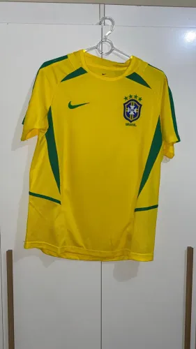 Camisa Brasil 2002 retrô 