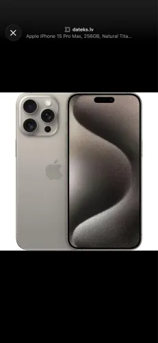 IPHONE 15 PRO MAX 256 GB
