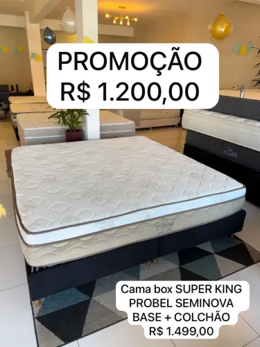 Cama super king PROBEL SEMINOVA TOP - ENTREGAMOS 