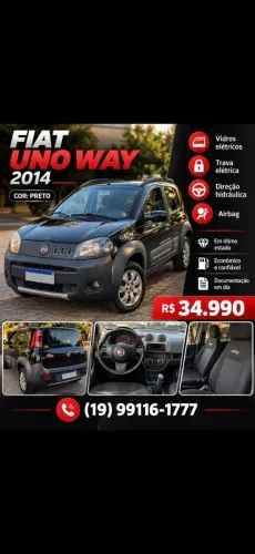 Fiat Uno WAY 1.0 EVO Fire Flex 8V 5P 2014