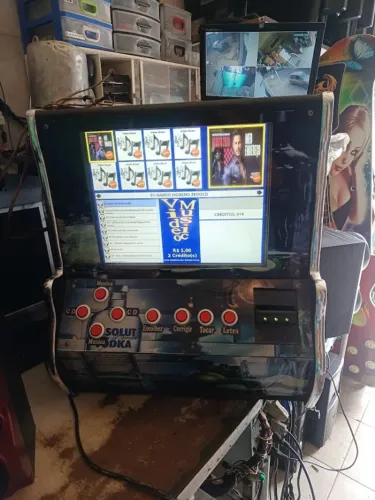 maquina de musica de parede