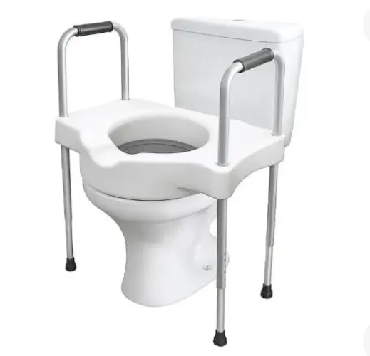 Assento elevado mais uma muleta