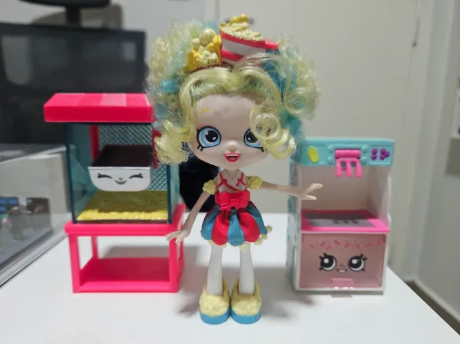 Boneca Popette Pipoquerida Shopkins Shoppies da DTC
