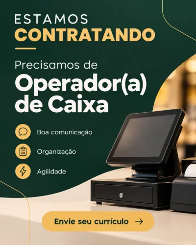 Operador de Caixa e folguista Açougueiro