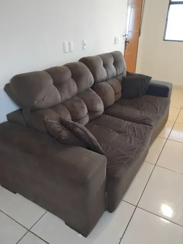 Sofá e rack