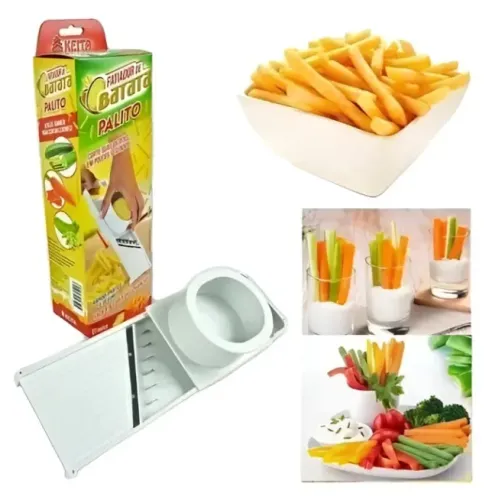Fatiador Manual para Cortar Batata e Legumes em Palito Keita