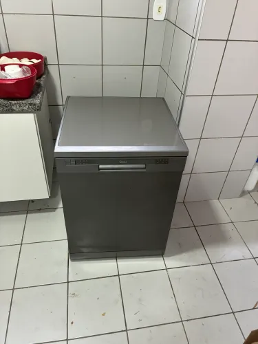 LAVA LOUÇA 14SERVIÇOS MIDEA DWA14S2 220V PRATA