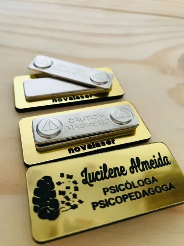 Broches Magnético Elegante (não fura a roupa)