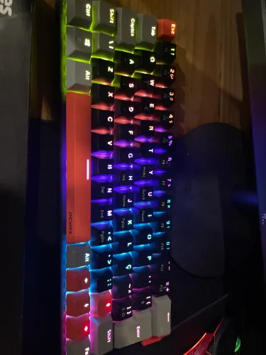 Teclado mecânico 60% switch blue 