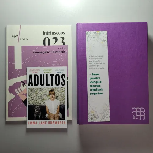 Livro Adultos (Emma Jane Unsworth) Clube Intrínsecos 023
