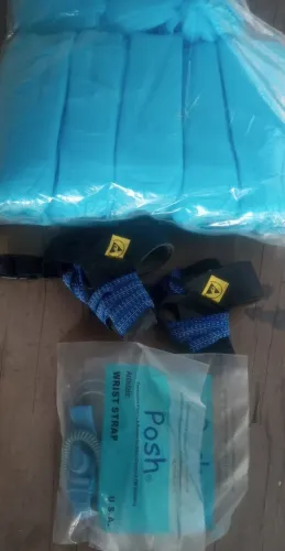 Acessórios de proteção ESD pulseira e calcanheira