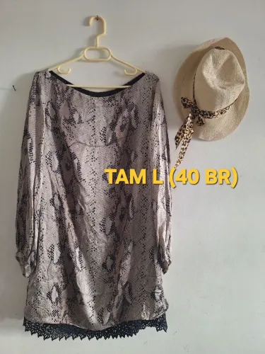 Vestidos lindos tecidos variados 