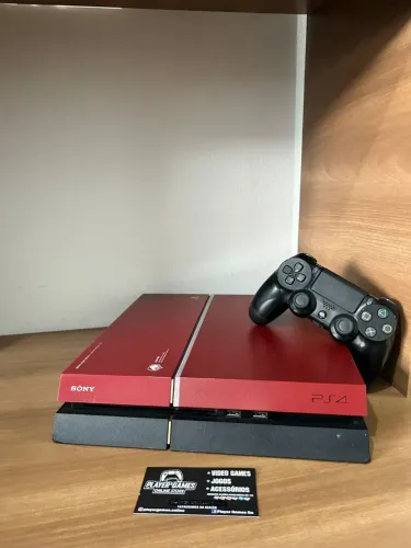 DESBLOQUEADO!! Playstation 4 Edição Metal Gear! (Aceito Cartão)