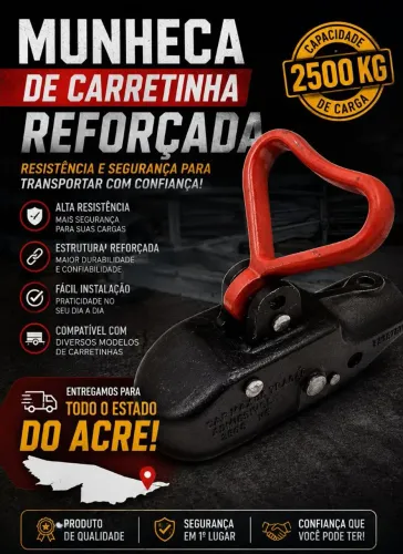 Munheca de carretinha a pronta entrega 2500 kg