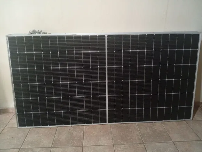 Kit placa solar + inversor semi novos!!!