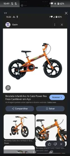 Vendo bicicleta Caloi em perfeito estado