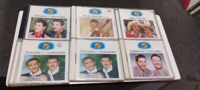 6 cds coleção sertaneja