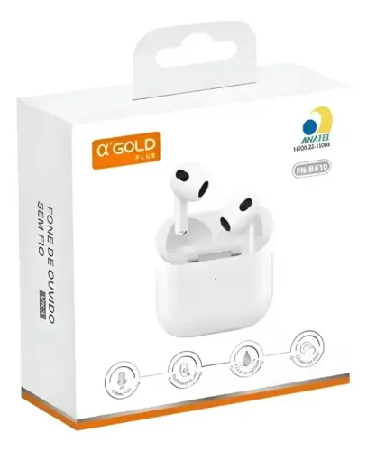 Fone Bluetooth a'Gold FN-8Y3 TWS Sem Fio
