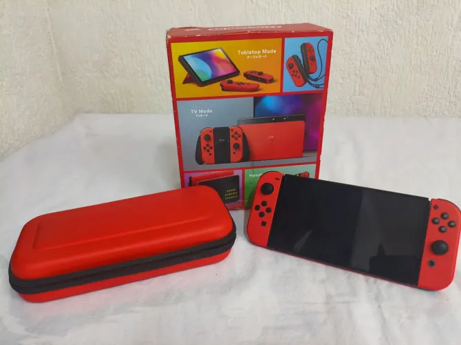 Nintendo Switch OLED - edição Mario