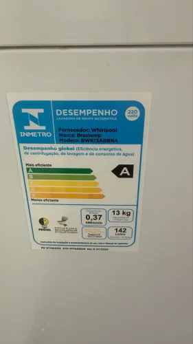 Máquina de lavar roupa Brastemp bwk13