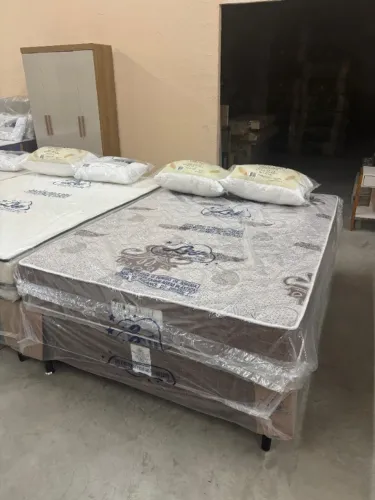 Cama Casal Molas Ensacadas na Promoção